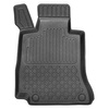 Completo di tappetini e tappetino per bagagliaio TPE per: Mercedes-Benz Classe E W213 04.2016-07.2023 (Berlina) - sedile posteriore ripiegabile; non per versione Plug-in ibrida; senza subwoofer (soundsytem Burmester)