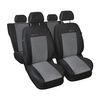 Coprisedili su misura compatibili con Dacia Sandero Hatchback (2008-2012) - fodere sedili - set coprisedili auto - E2