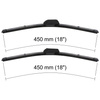Spazzole tergicristallo anteriori compatibili con Hyundai H100 Van (1993-2007) - tergicristalli auto - lame tergilunotto - spazzole piatte