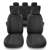 Coprisedili compatibili con Skoda Octavia I, II, III (1996-2019) - fodere sedili universali - set coprisedili auto - UNE-1
