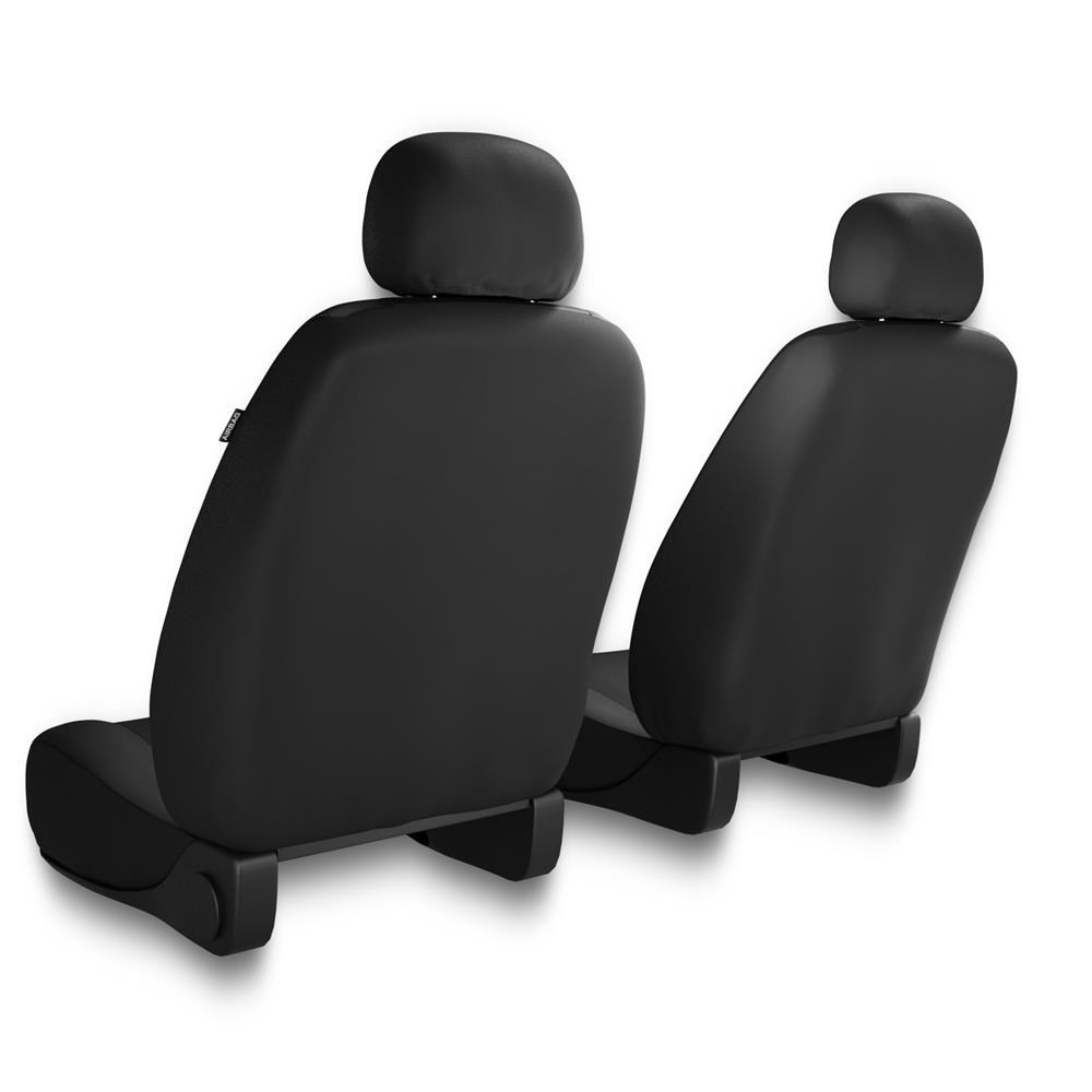 Coprisedili compatibili con Seat Arona (2017-2019) - fodere sedili  universali - set coprisedili auto - CM-B nero