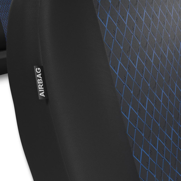 Coprisedili compatibili con Seat Arona (2017-....) - fodere sedili universali - set coprisedili auto - PF-BL