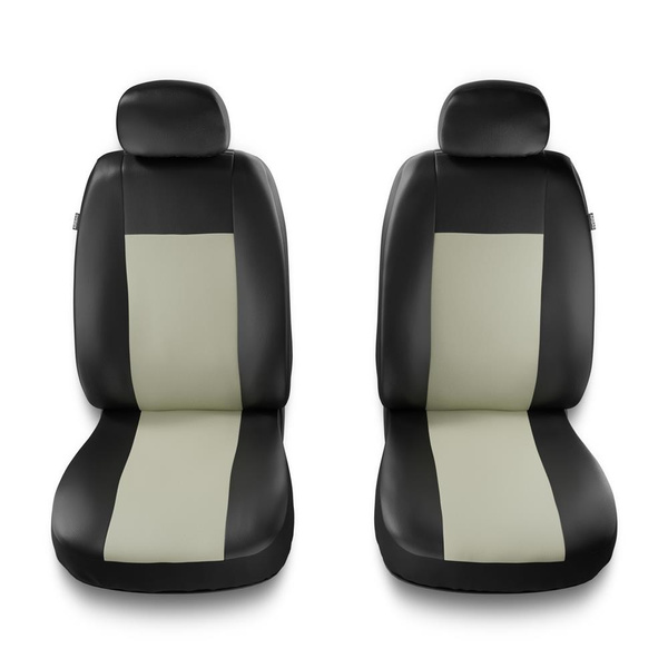 Coprisedili anteriori compatibili con Renault Scenic I, II, III, IV (1996-2019) - fodere sedili universali - set coprisedili auto - 2CM-BE