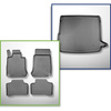 Completo di tappetini e tappetino per bagagliaio TPE per: Mercedes-Benz EQC N293 05.2019-2023 (SUV)