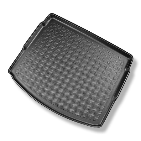 Vasca baule compatibile con Renault Megane IV Sporter (09.2016-....) - vano superiore (piano di carico piatto); piano di carico regolabile in posizione più alta; no per E-Tech Plug-in Hybrid - tappetino per bagagliaio - tappeto bagagliaio per auto