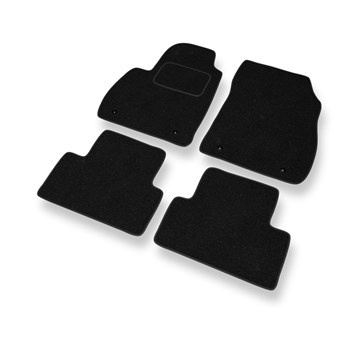 Tappetini in feltro compatibili con Opel Zafira C (2011-2019) - tappeti auto nero