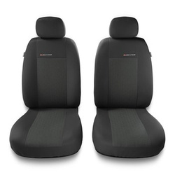 Coprisedili anteriori compatibili con Peugeot 3008 I, II, III (2009-....) - fodere sedili universali - set coprisedili auto - 2UNE-1