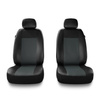 Coprisedili anteriori compatibili con Renault Clio II, III, IV (1990-2019) - fodere sedili universali - set coprisedili auto - 2CM-G