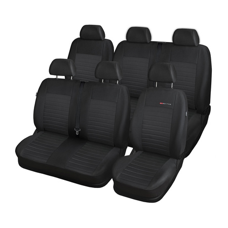 Coprisedili su misura compatibili con Citroen Jumper III Van (2014-....) 7 posti - fodere sedili - set coprisedili auto - E4