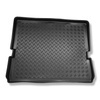 Vasca baule compatibile con Ford S-Max I Monovolume (05.2006-08.2015) - 7 posti; sedili 3a fila abbassati - tappetino per bagagliaio - tappeto bagagliaio per auto