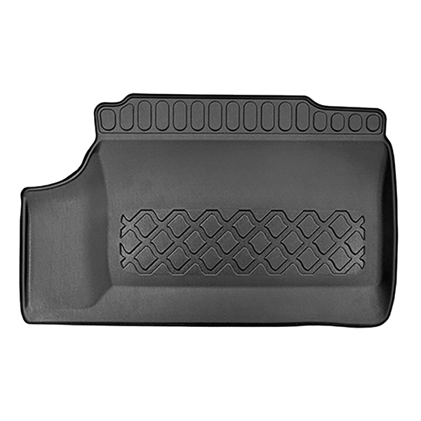 Completo di tappetini e tappetino per bagagliaio TPE per: Toyota Yaris III 09.2011-08.2020 (Hatchback) - bagagliaio inferiore