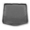 Vasca baule compatibile con Ford Grand C-MAX Monovolume (11.2010-06.2019) - 5 posti - tappetino per bagagliaio - tappeto bagagliaio per auto