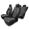 Coprisedili compatibili con Peugeot 407 (2004-2011) - fodere sedili universali - set coprisedili auto - EXL-2
