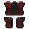 Coprisedili compatibili con Alfa Romeo 145 (1994-2000) - fodere sedili universali - set coprisedili auto - S-RD