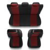 Coprisedili compatibili con Ford Mondeo MK4, MK5 (2007-2021) - fodere sedili universali - set coprisedili auto - S-RD