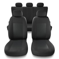 Coprisedili compatibili con Citroen C5 I, II (2000-2017) - fodere sedili universali - set coprisedili auto - MD-2