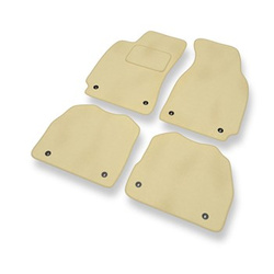 Premium tappetini auto in velluto compatibili con Skoda Superb I (2001-2008) - tappeti auto beige