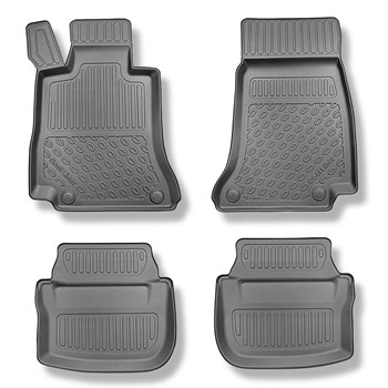 Tappetini Auto in TPE compatibili con Mercedes-Benz Classe E C238 Coupé (04.2017-....) - tappeti auto neri