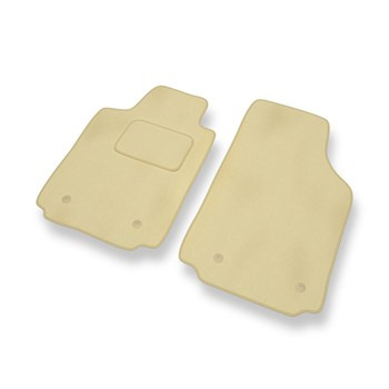 Premium tappetini auto in velluto compatibili con Audi A2 I 8Z Hatchback (1999-2005) - tappeti auto beige
