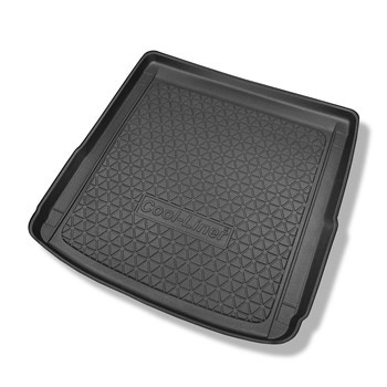 Vasca baule compatibile con Audi A4 B9 Avant (11.2015-2024) - inclusi i modelli con barre di fissazione; anche per la versione Quattro - tappetino per bagagliaio - tappeto bagagliaio per auto