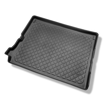 Vasca baule compatibile con Peugeot 5008 II SUV (07.2017-2024) - 7 posti; sedili 3a fila abbassati - tappetino per bagagliaio - tappeto bagagliaio per auto