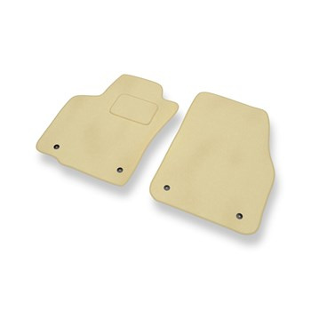 Premium tappetini auto in velluto compatibili con Opel Astra H Caravan, Hatchback, Cabriolet, Berlina (2004-2012) - tappeti auto beige