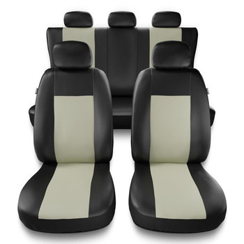 Coprisedili compatibili con Land Rover Freelander I, II (1998-2014) - fodere sedili universali - set coprisedili auto - CM-BE