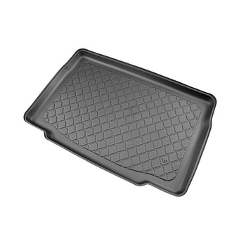 Vasca baule compatibile con Mitsubishi Colt VII Hatchback (10.2023-....) - vano portabagagli inferiore; senza doppio piano di carico - tappetino per bagagliaio - tappeto bagagliaio per auto