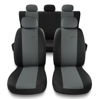 Coprisedili compatibili con Fiat Panda II, III (2003-....) - fodere sedili universali - set coprisedili auto - X.R-G2