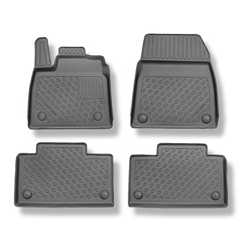 Tappetini Auto in TPE compatibili con Renault Scenic V E-Tech Electric SUV (03.2024-....) - tappeti auto neri