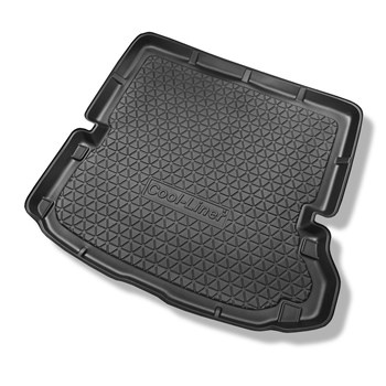 Vasca baule compatibile con Mercedes-Benz Classe R Grand Sports Tourer (09.2005-10.2017) - 7 posti; sedili 3a fila abbassati; versione lunga (Long) - tappetino per bagagliaio - tappeto bagagliaio per auto
