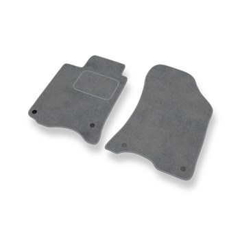 Premium tappetini auto in velluto compatibili con Renault Laguna II (2000-2007) - tappeti auto grigio