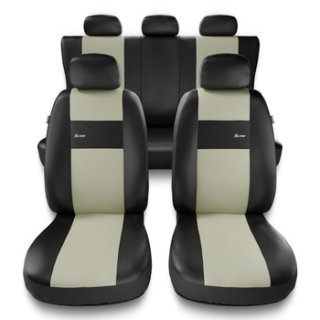 Coprisedili compatibili con Peugeot 308 I, II, III (2007-....) - fodere sedili universali - set coprisedili auto - XL-BE