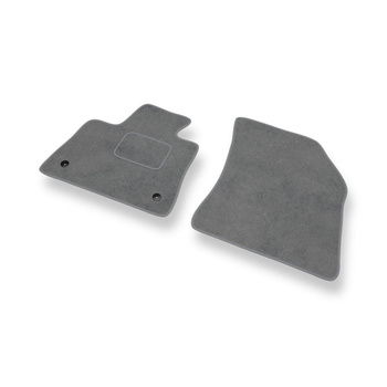 Premium tappetini auto in velluto compatibili con Peugeot 3008 II SUV (2016-2024) - tappeti auto grigio