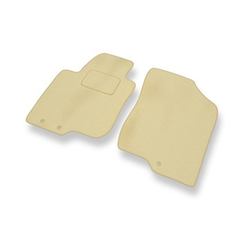 Premium tappetini auto in velluto compatibili con Kia Ceed I (2006-2012) - tappeti auto beige