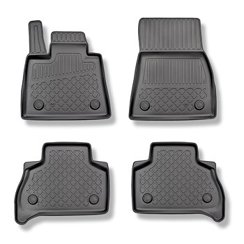 Tappetini Auto in TPE compatibili con BMW X5 G05 SAV (11.2018-....) - 5 o 7 posti; senza la terza fila di sedili; anche per la versione ibrida - tappeti auto neri