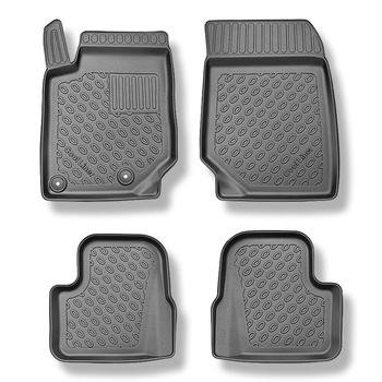 Tappetini Auto in TPE compatibili con Jeep Avenger SUV (01.2023-....) - non per la versione elettrica e Mild ibrida - tappeti auto neri