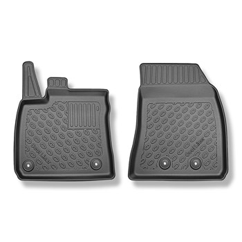 Tappetini Auto in TPE compatibili con Ford Transit Courier I Van (08.2014-2023) - tappeti auto neri