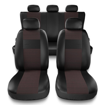 Coprisedili compatibili con Seat Mii (2011-2018) - fodere sedili universali - set coprisedili auto - EXL-5