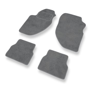 Premium tappetini auto in velluto compatibili con Alfa Romeo 166 I Berlina (1998-2003) - tappeti auto grigio