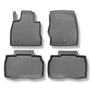 Tappetini Auto in TPE compatibili con Ford Explorer VI Plug-in-Hybrid SUV (01.2020-....) - tappeti auto neri