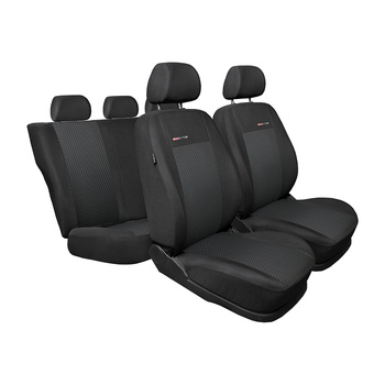 Coprisedili su misura compatibili con Volkswagen Golf Sportsvan Monovolume (2013-2020) - fodere sedili - set coprisedili auto - E3