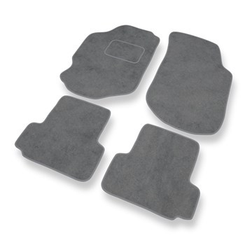 Premium tappetini auto in velluto compatibili con Ford Escort VI (1995-2000) - tappeti auto grigio