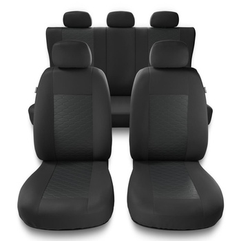 Coprisedili compatibili con Audi Q2 (2016-....) - fodere sedili universali - set coprisedili auto - MD-6