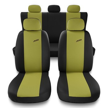 Coprisedili compatibili con Renault Captur (2013-2019) - fodere sedili universali - set coprisedili auto - X.R-Y