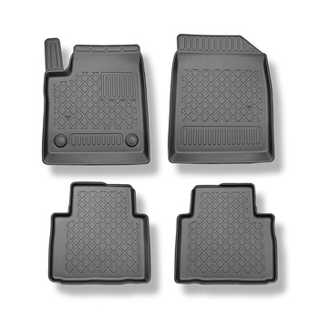 Tappetini Auto in TPE compatibili con Seres 3 SUV (04.2021-....) - tappeti auto neri