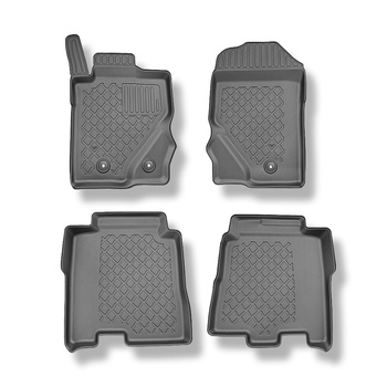 Tappetini Auto in TPE compatibili con Ford Bronco SUV (06.2021-....) - tappeti auto neri