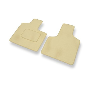 Premium tappetini auto in velluto compatibili con Chrysler Grand Voyager III (1996-2000) - tappeti auto beige