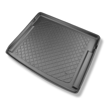 Vasca baule compatibile con Nissan Ariya SUV (09.2022-....) - portabagagli superiore; piano di carico regolabile nella posizione più alta; inclusi i modelli con barre di fissazione - tappetino per bagagliaio - tappeto bagagliaio per auto