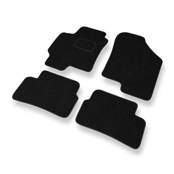Tappetini in feltro compatibili con Hyundai Coupe III (2002-2009) - tappeti auto nero